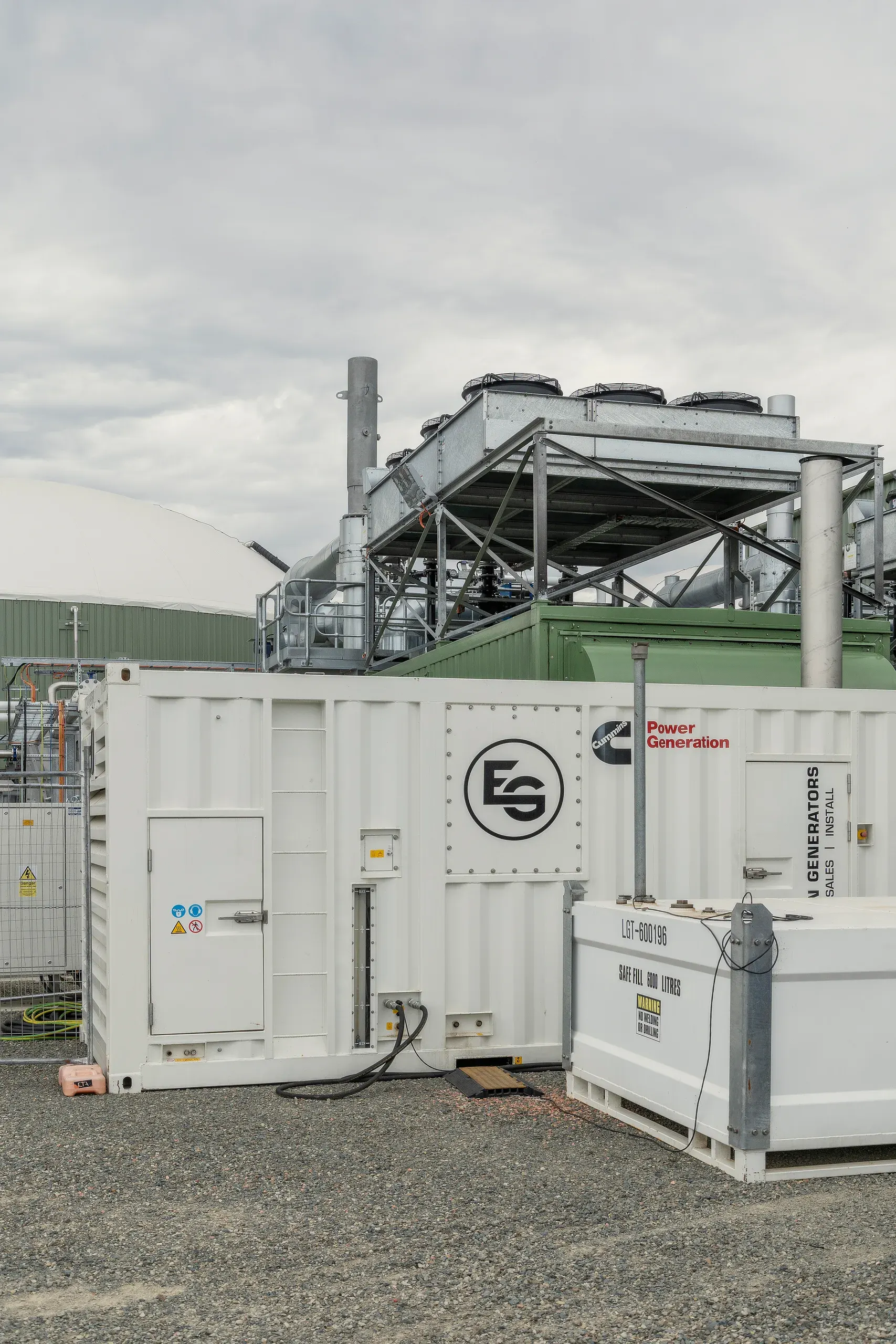 A containerised Eastern Generators power generation unit